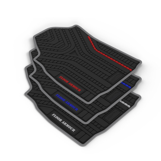 Rubber Floor Mats (Isuzu D-Max Xrider RT50)