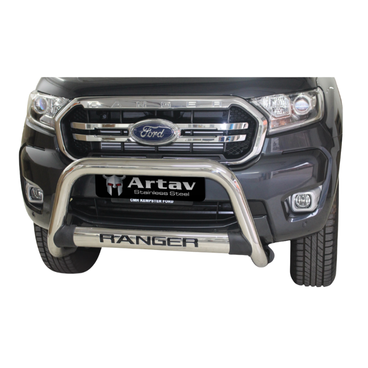 Ford Ranger T6 Nudge Bar Stainless