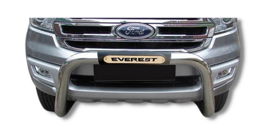 Ford Everest PDC Nudge Bar Stainless