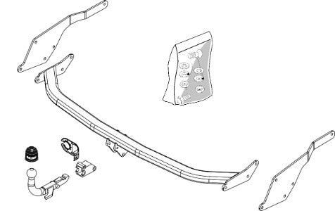 RENAULT  ESPACE Mk IV (JK0/1_)  MPV  BMC towbar, Wiring Harness Included