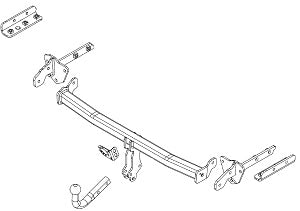 SUBARU  FORESTER (SK)  SUV  Fixed tow bar, Wiring Harness Included