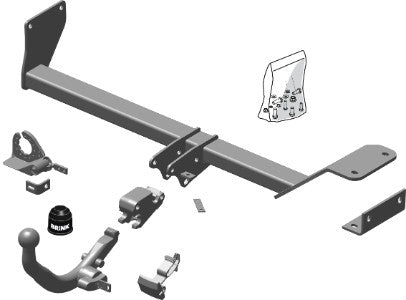 KIA  PICANTO (TA)  Hatchback  BMA towbar, Wiring Harness Included