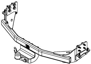 CHEVROLET  TRAILBLAZER FL EXCL WK  SUV  Flange ball 2 holes, Wiring Harness Included