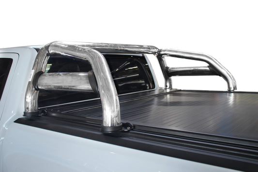 Volkswagen Amarok Next Gen 2023 D/Cab Polished Stainless Steel Roller Cover Compatible Sports Bar -  UNBRANDED