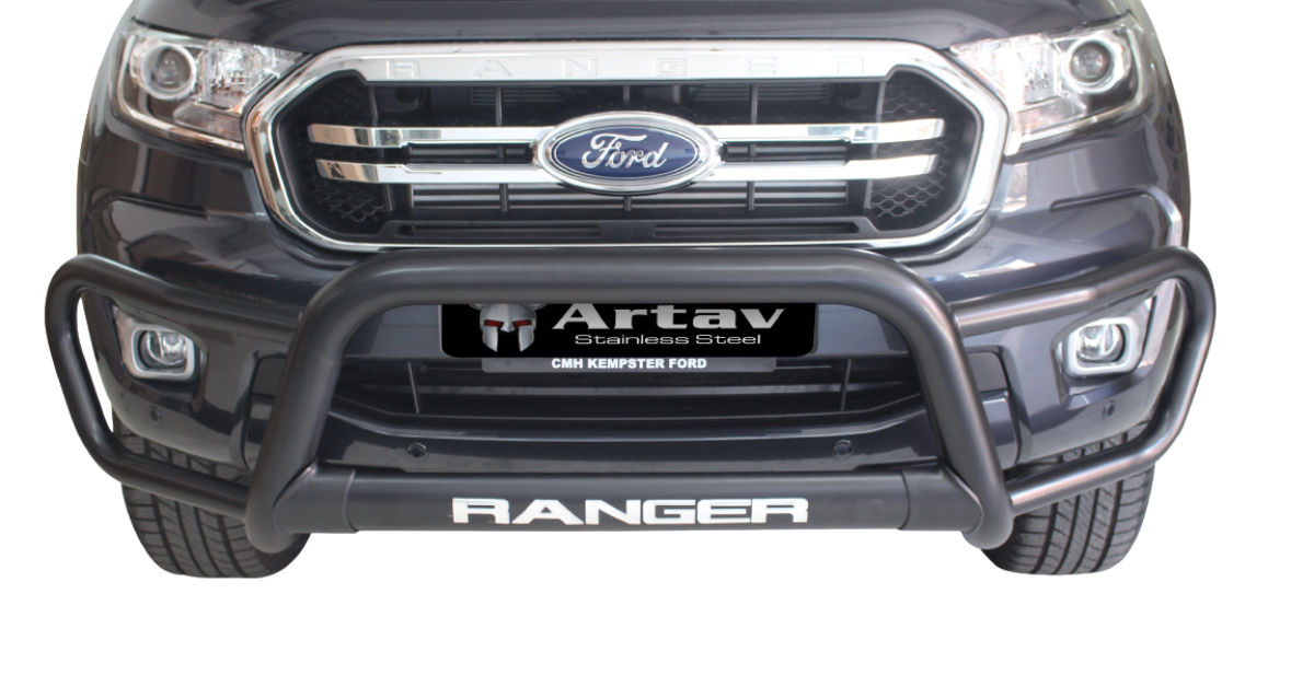 Ford Ranger T6 Nudge Bar Black