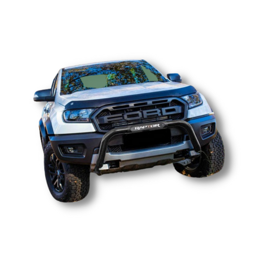 Ford Ranger Raptor Nudge Bar Black Stainless