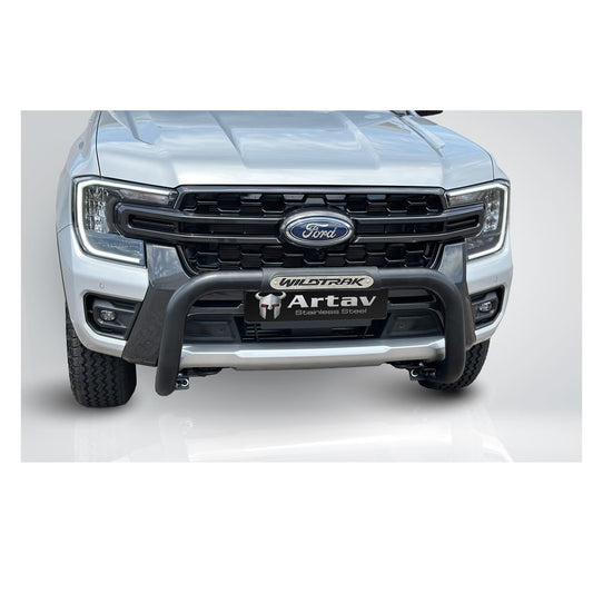 Ford Ranger Next Gen Wildtrak PDC Nudge Bar Black (New Decal Design)