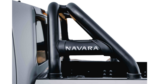 Nissan Navara D23 Facelift Sports Bar Single Cab Black