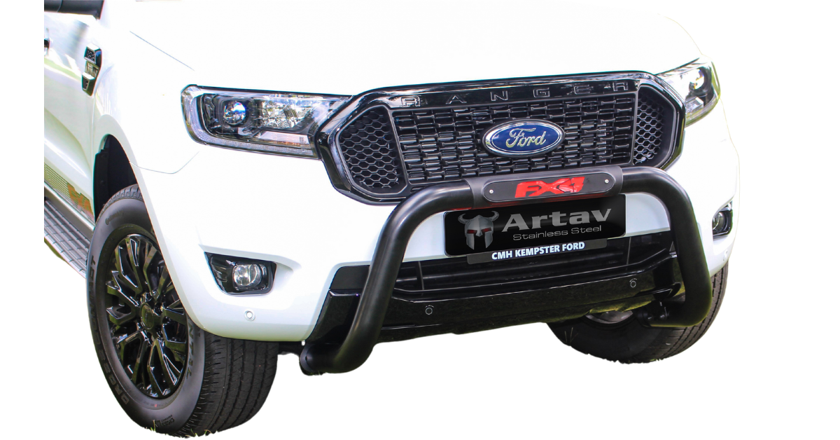 Ford Ranger FX4 PDC Nudge Bar Black