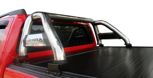 Isuzu Isuzu D-Max Gen 7 D/Cab  MLA design Sports Bar Rollatop Compatible Polished