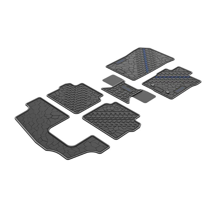 Rubber Floor Mats (Ford Everest 3rd Gen 2023-onwards)