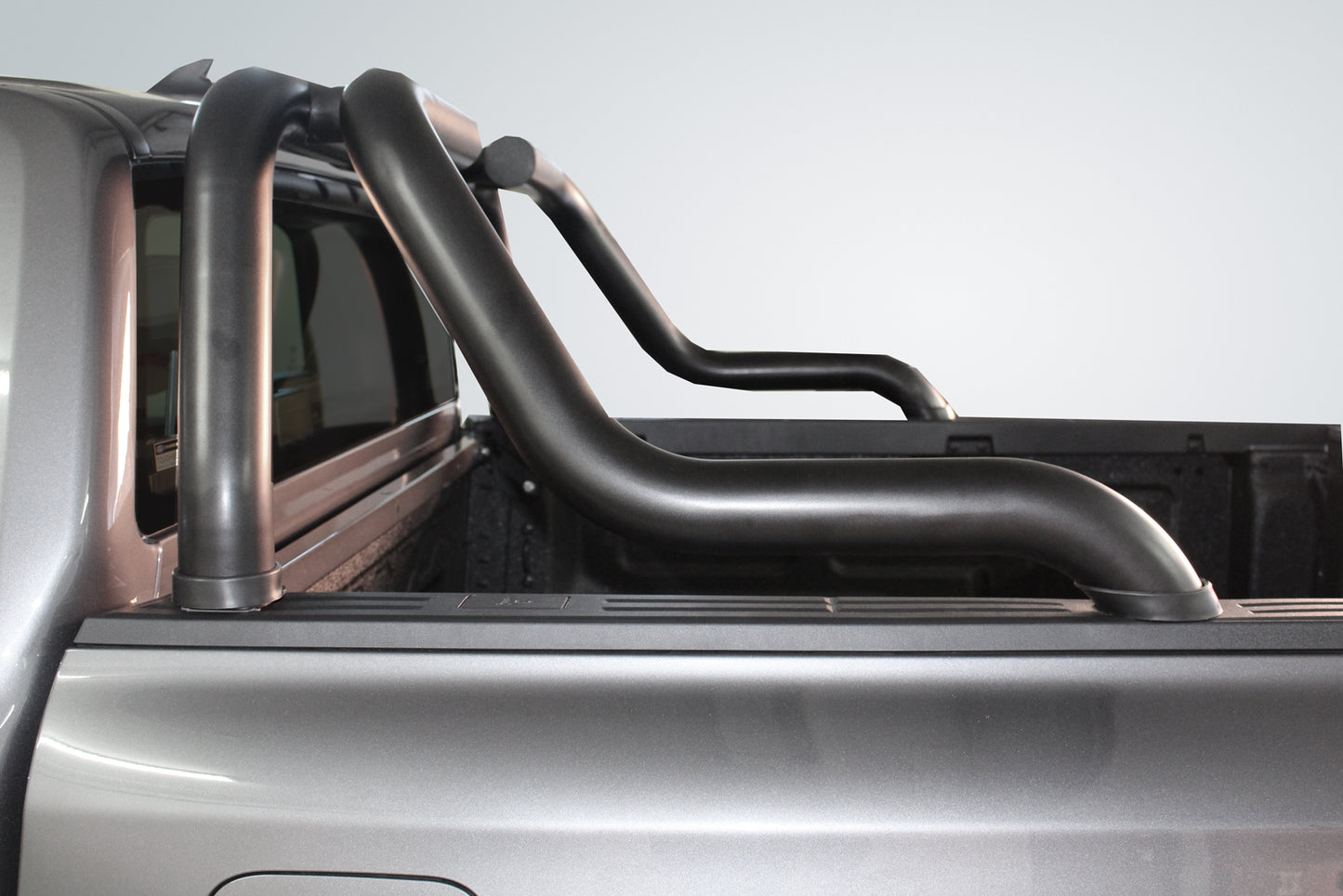 Ford Ranger Next Gen Sports Bar Black - Double Cab Model Only (Fits with Securi Lid 218 & OEM Tonneau Cover)