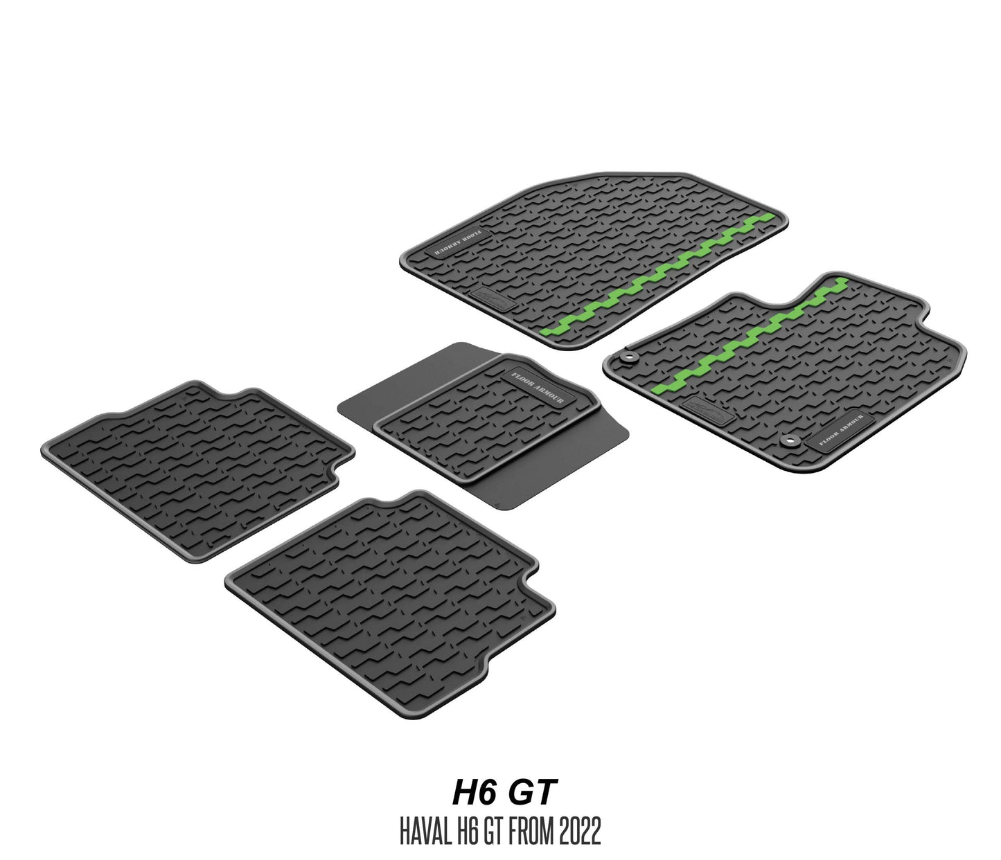 Rubber Floor Mats (Haval H6 GT 3rd Gen)