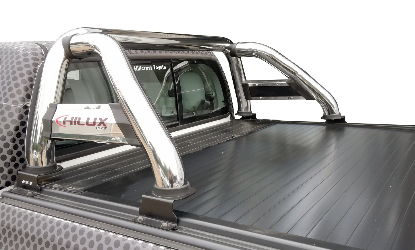 Hilux GD6 D/Cab Sports Bar Rollatop Compatible Polished