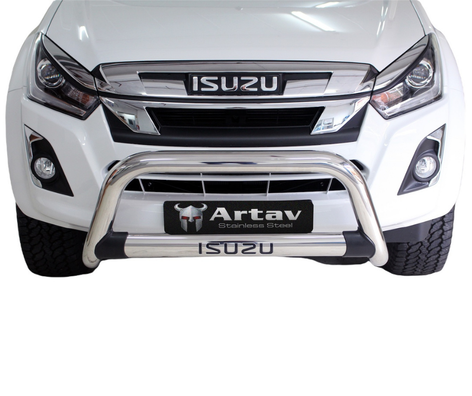 Isuzu RT50 & RT85 Nudge Bar Stainless