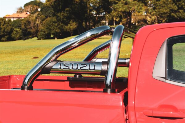 Isuzu DMAX Sports Bar Double Cab and Extended Cab Stainless (Fits Gen 6 & Gen 7)