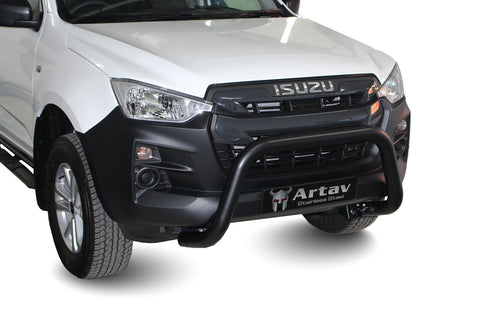 Isuzu DMAX Fleet Nudge Bar Black (Fits Gen 6 & Gen 7 Models)