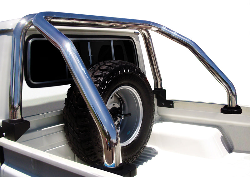 Toyota LC70 Landcruiser Polished Stainless Steel Sports Bar