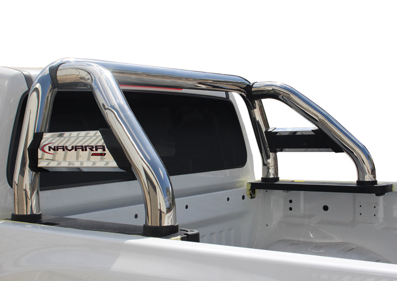 Nissan MY21 Navara MLA Polished Stainless Steel Sports Bar