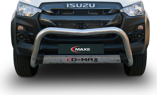 Isuzu Isuzu D-Max Gen 7 Polished Stainless Steel MLA design Nudge Bar - 2021