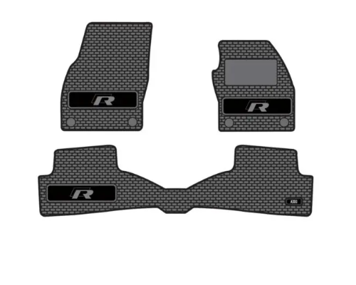 Rubber Floor Mats (Volkswagen Polo R-Line ADDO)