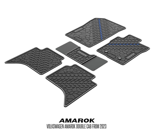 Robber Floor Mats (Volkswagen Amarok Gen2 2023-onwards)