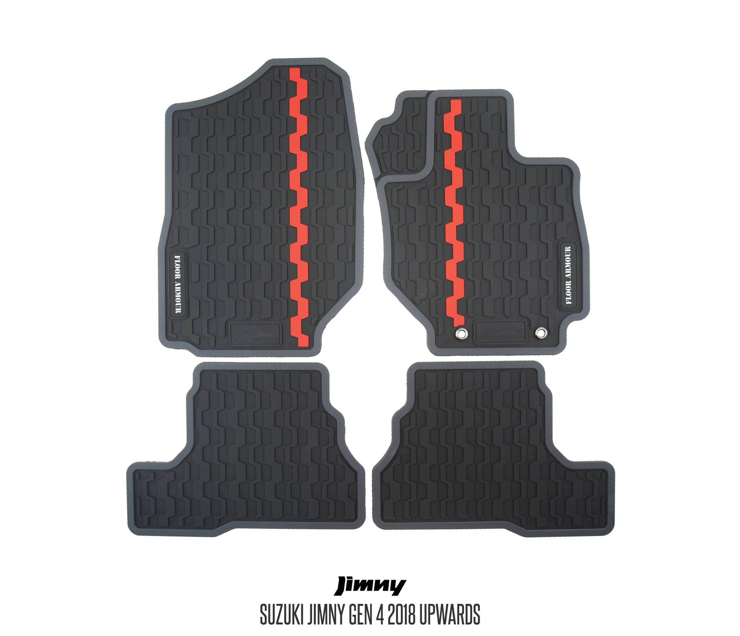 Rubber Floor Mats (Suzuki Jimny Gen 4)