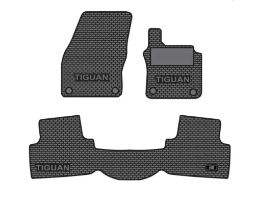 Rubber Floor Mats (Volkswagen Tiguan ADDO)