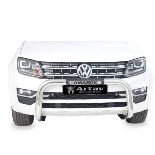 VW Amarok Facelift PDC Nudge Bar Stainless