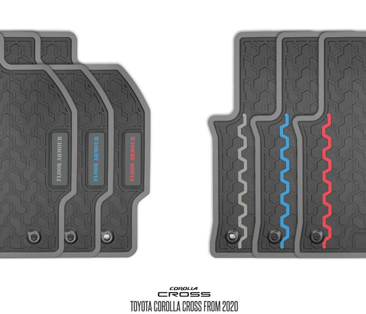 Rubber Floor Mats (Toyota Corolla Cross)