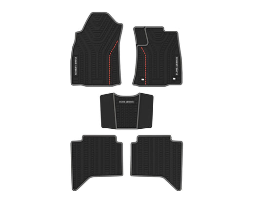 Rubber Floor Mats (Toyota Hilux GD-6 GR-Sport)