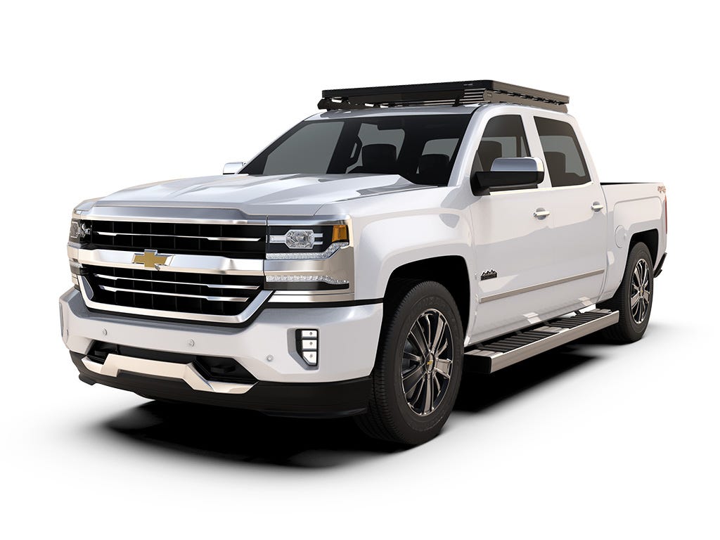 Chevrolet Silverado/GMC Sierra 1500 Crew Cab (2014-2018) Slimline II Roof Rack Kit / Low Profile