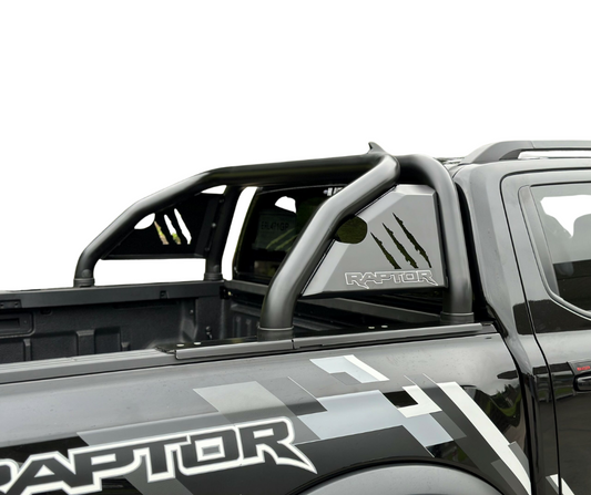 Ford Raptor Next Gen Sports Bar w RAPTOR Branding (Fits with Securi Lid 218)