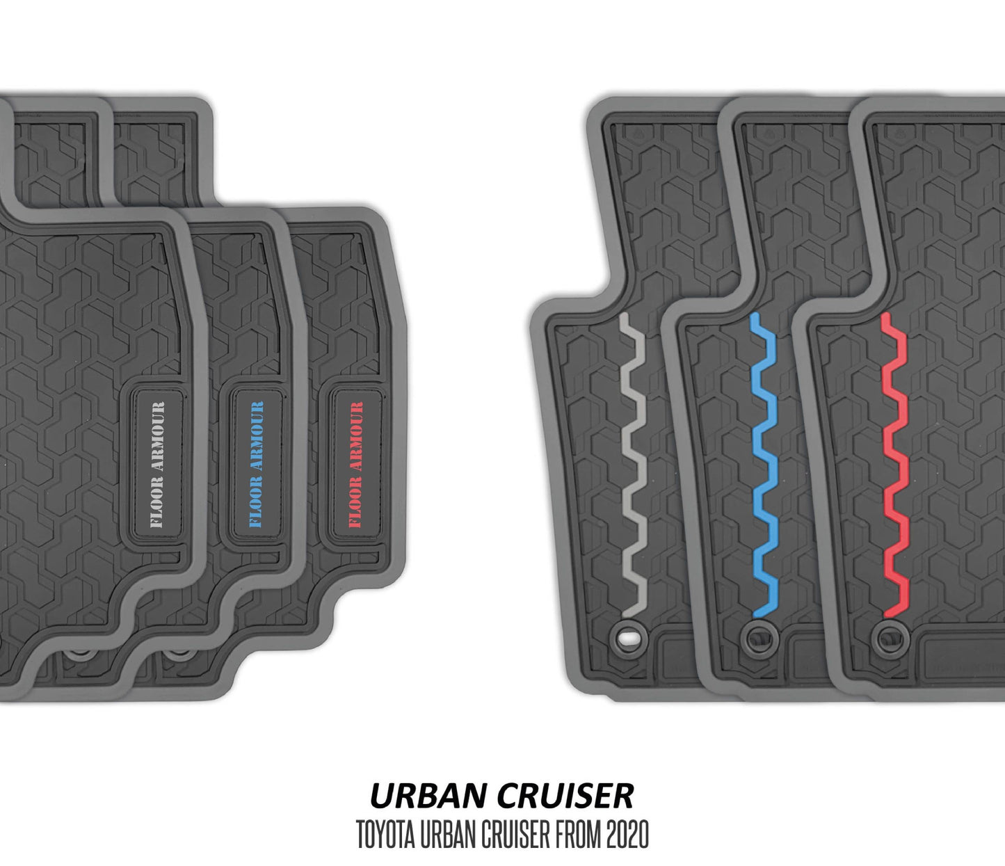 Rubber Floor Mats (Toyota Urban Cruiser)