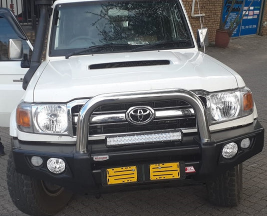 TOYOTA:   LANDCRUISER Bumper Replacment