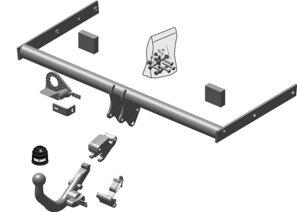 Seat Ibiza IV ST (6J8, 6P8) Detachable Towbar