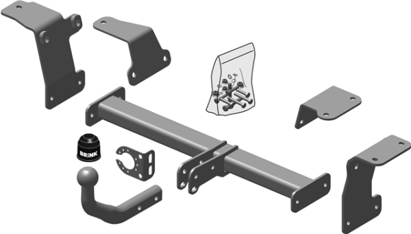 SUZUKI IGNIS III (MF) Fixed tow bar Hatchback