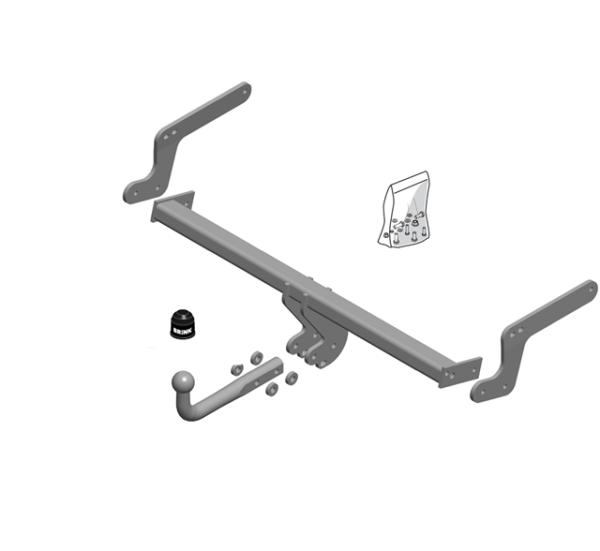 RENAULT DUSTER Fixed tow bar Closed Off-Road Vehicle