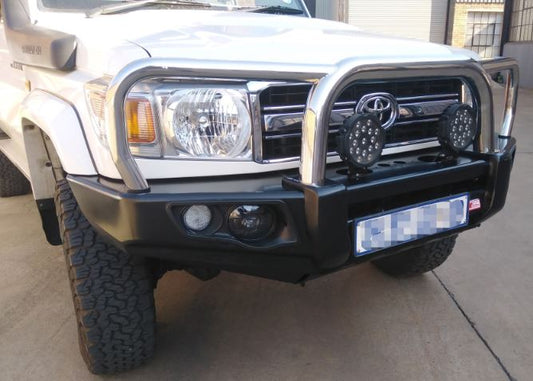 TOYOTA:   LANDCRUISER Bumper Replacment