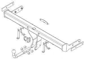 HYUNDAI TUCSON (NX4E, NX4A)  Fixed tow bar Closed Off-Road Vehicle