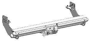 ISUZU D-MAX (RG) Flange ball 2 holes Pickup