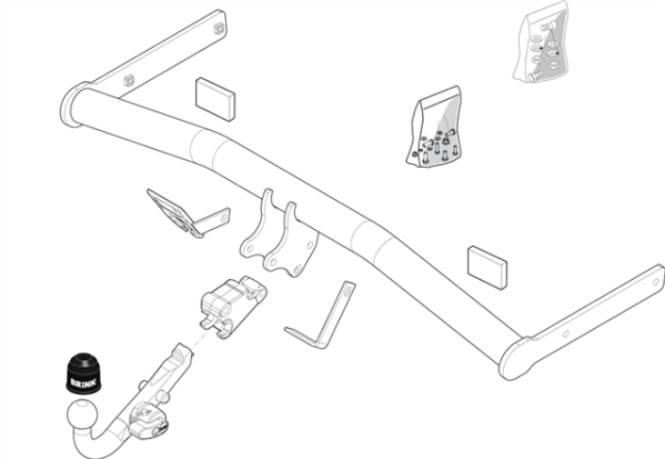 VW GOLF PLUS (5M1, 521) BMA Detachable Tow Bar Hatchback