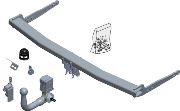 VW GOLF SPORTSVAN (AM1) BMU Detachable Tow Bar Hatchback