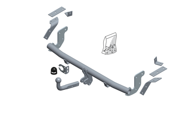 MITSUBISHI ASX (GA_W_) Fixed tow bar Closed Off-Road Vehicle