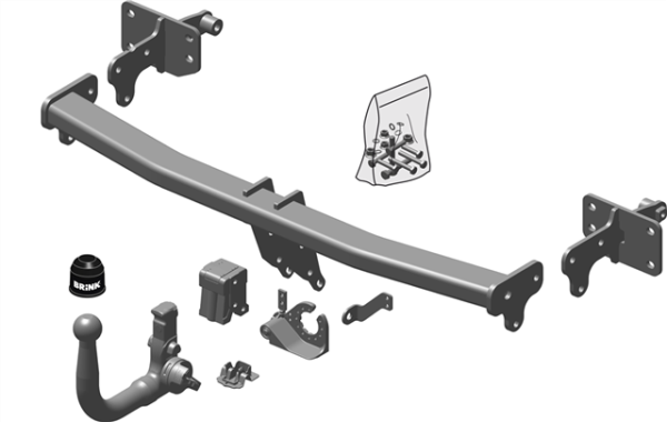 MERCEDES-BENZ E-CLASS (W213) BMU Detachable Tow Bar Saloon