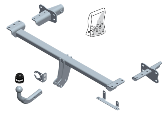 MERCEDES-BENZ C-CLASS (W205) Fixed tow bar Saloon