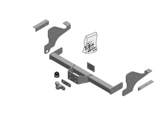 MERCEDES-BENZ X-CLASS (470) Flange ball 2 holes Pickup