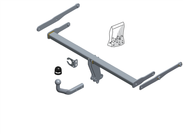 MAZDA CX-30 (DM) Fixed tow bar Closed Off-Road Vehicle