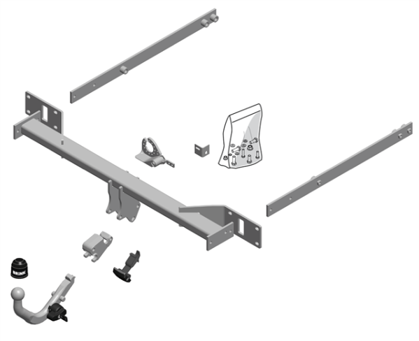 MERCEDES-BENZ E-CLASS (W212) BMA Detachable Tow Bar Saloon