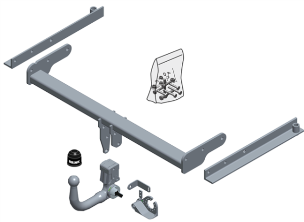 AUDI A6 (4A2, C8) BMU Detachable Tow Bar Saloon